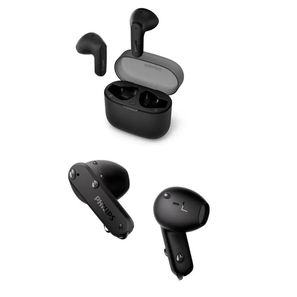 Навушники TWS Philips TAT2139 BT 5.3, IPX4, SBC, Touch control, Чорний, TAT2139BK/00 UA